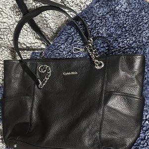 Calvin Klein Black Purse, Tote, Bag, Fashion, Designer